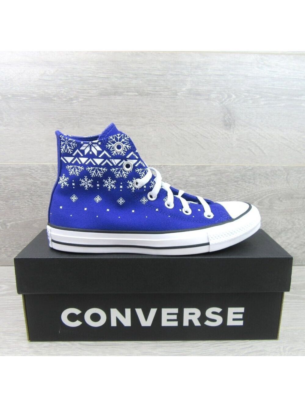Converse Chuck Taylor All Star HI Winter Sweater Womens Size 7.5 NEW - Picture 2 of 15